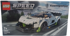 Zestaw klockow LEGO Speed Champions Koenigsegg Jesko 280 elementow (76900) (955555903647038) - Outlet - obraz 2