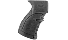 Рукоятка пистолетная FAB для АК47 обрезиненная,черная - изображение 3