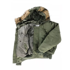Олива летная куртка бомбер xl us n2b mil-tec basic - изображение 6