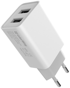 Мережевий зарядний пристрій ColorWay 2 USB Auto ID 2.1A 10W White (CW-CHS015-WT) - зображення 3