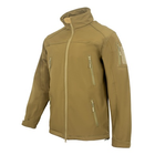 Куртка Vik-Tailor SoftShell з липучками для шевронів Coyote 50 - зображення 1