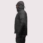 Тактична зимова куртка UATAC Black RipStop Climashield Apex L - изображение 3