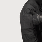 Тактична зимова куртка UATAC Black RipStop Climashield Apex L - изображение 8