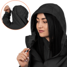 Жіноча куртка Stalker SoftShell Чорна (7442), M - изображение 4