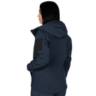 Жіноча куртка Stalker SoftShell Темно-синя (7443), XS - изображение 2