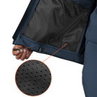 Жіноча куртка Stalker SoftShell Темно-синя (7443), XS - изображение 5