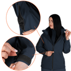 Жіноча куртка Stalker SoftShell Темно-синя (7443), XXL - зображення 3