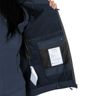 Жіноча куртка Stalker SoftShell Темно-синя (7443), XXL - зображення 7