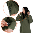 Жіноча куртка Stalker SoftShell Олива (7441), XXL - зображення 3