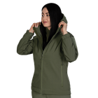 Жіноча куртка Stalker SoftShell Олива (7441), XL - изображение 1