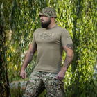 Футболка M-Tac Logo Tan 2XL - зображення 10