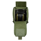 Подсумок для тактических наушников MOLLE Olive - изображение 6