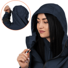 Жіноча куртка Stalker SoftShell Темно-синя (7443), XXXL - зображення 4
