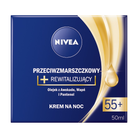 Zestaw do pielęgnacji twarzy Nivea Przeciwzmarszczkowy + Rewitalizujący krem na dzień 55+ 50 ml + Krem na noc 55+ 50 ml (5900017087542) - obraz 4