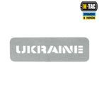 Нашивка M-Tac Ukraine сквозная 25х80 Laser Cut светоотражающая - изображение 1