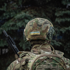 Нашивка M-Tac прапор України 25х80 Laser Cut Multicam/Yellow/Blue/GID - зображення 14