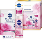 Набір для жінок Nivea Rose Touch Гель-крем для обличчя 50 мл + Пінка для обличчя 150 мл + Тканинна маска 1 шт (9005800361611) - зображення 2