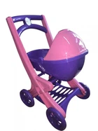 Детская игрушка Doloni Toys Коляска для кукол с люлькой 53*48*48 см фиолетовая (0121/02)
