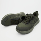 Шкіряні літні кросівки OKSY TACTICAL Olive cross NEW арт. 070104-setka 44 розмір - зображення 3