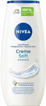 Zestaw dla kobiet Nivea Soft Care Żel pod prysznic 250 ml + Antyperspirant w kulce 50 ml (9005800361123) - obraz 2