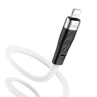Кабель HOCO X53 Angel silicone charging data cable for Lightning 2A/1m white