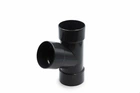 Тройник трубы RainWay 75 мм Графитовый, RAL 7024