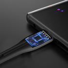Kabel ColorWay USB MicroUSB Led 2.4A 1 m Black (CW-CBUM034-BK) - obraz 5