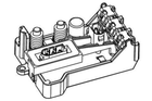 Реостат печи E65/E67 3.0-6.0 01-08 (+AC) MAHLE (ABR30000P)