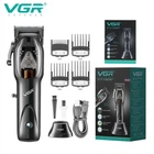 Машинка для стриження волосся VGR Hair Clipper V-653 Voyager, бездротова електробритва, для дому