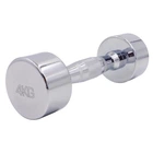 Гантель хромированный Record Pro (1x4кг) (1шт, металл хромированный) (SC-8017-4)