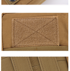 Підсумок утилітарний Tactical Molle Waist Pouch YB008 - Khaki - изображение 3