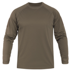 Футболка з довгим рукавом швидковисихаюча Sturm Mil-Tec TACTICAL LONG SLEEVE SHIRT QUICKDRY Olive L (11082001)