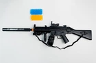 Детский игрушечный автомат на орбизах Орбиган MP5K Барабан стреляет гидрогелевыми пулями Гель бластер аккумуляторный + 3000 орбизов