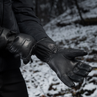 Перчатки M-Tac зимние кожаные Black M - изображение 8