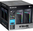 Glosniki Defender STELLAR 2.0 6W USB LED RGB (4745090823875) - obraz 8