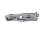 Нож складной карманный, универсальный с фиксацией Frame lock Ruike P875-SZ Silver 208 мм - изображение 2
