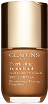 Fluid tonalny do twarzy Clarins Everlasting Youth Fluid SPF 15 117 Hazelnut 30 ml (3380810318869) - obraz 1