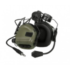 Активні захисні навушники Earmor M32H MOD3 (FG) Olive - зображення 1
