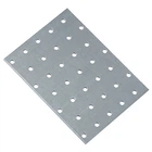 Пластина перфорована, цинк білий 100x140x2 уп 25 шт snapt