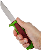 Ніж Morakniv Basic 546 LE 2024 Ivy green/dala red (23050242) - зображення 5