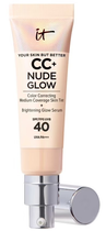 СС-крем It Cosmetics Nude Glow Your Skin But Better Light SPF 40 32 мл (3605972653406) - зображення 1
