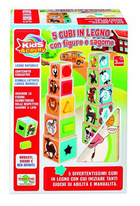Дерев'яні кубики RS Toys Kids Activity 5 шт (8004817111586) - зображення 1