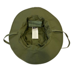 Панама Sturm Mil-Tec British Boonie Hat with Neck Flap R/S Olive 2XL (12326101) - зображення 9