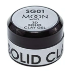 Гель-жуйка для декору нігтів Moon Full 3D Solid Clay Gel №01, 5 мл