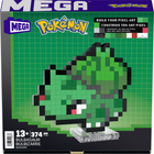 Zestaw klocków Mattel Mega Pokemon Bulbasaur 400 części (0194735190836) - obraz 4