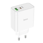 Зарядное устройство Hoco C113A PD 65W+QC3.0 USB/TypeC white (58243)