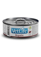 Влажный корм для кошек Farmina Vet Life Hepatic при хронической печеночной недостаточности 85 г