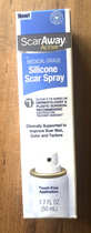 Спрей от шрамов и рубцов ScarAway Silicone Scar Spray (50 мл) - изображение 7