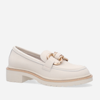 Loafersy damskie skórzane Venezia HA-026 39 26 cm Beżowe (5906140382998) - obraz 2