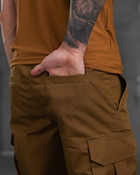 Армійські чоловічі шорти ріп-стоп L койот (16299) - зображення 4